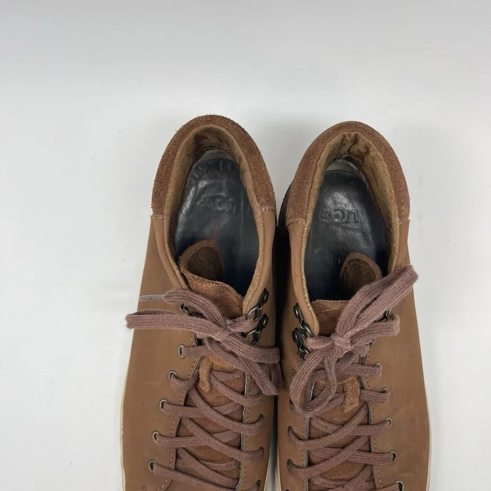 UGG‎ Sneakers Mens 11 Pure 1012615 Brown Leather Suede Casual Comfort Shoes